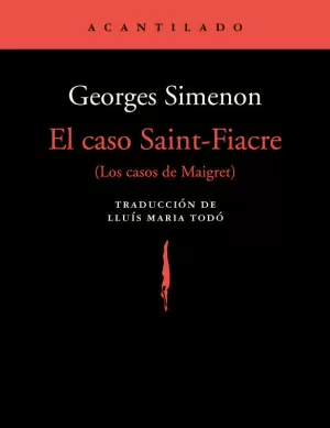 EL CASO SAINT-FIACRE