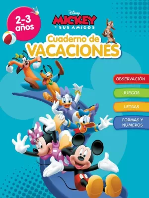 (23).CUAD.VACACIONES MICKEY DISNEY.(2-3 AÑOS)