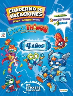 (22).VACACIONES SUPERTHINGS 4 AÑOS GUARDIANS KAZOO